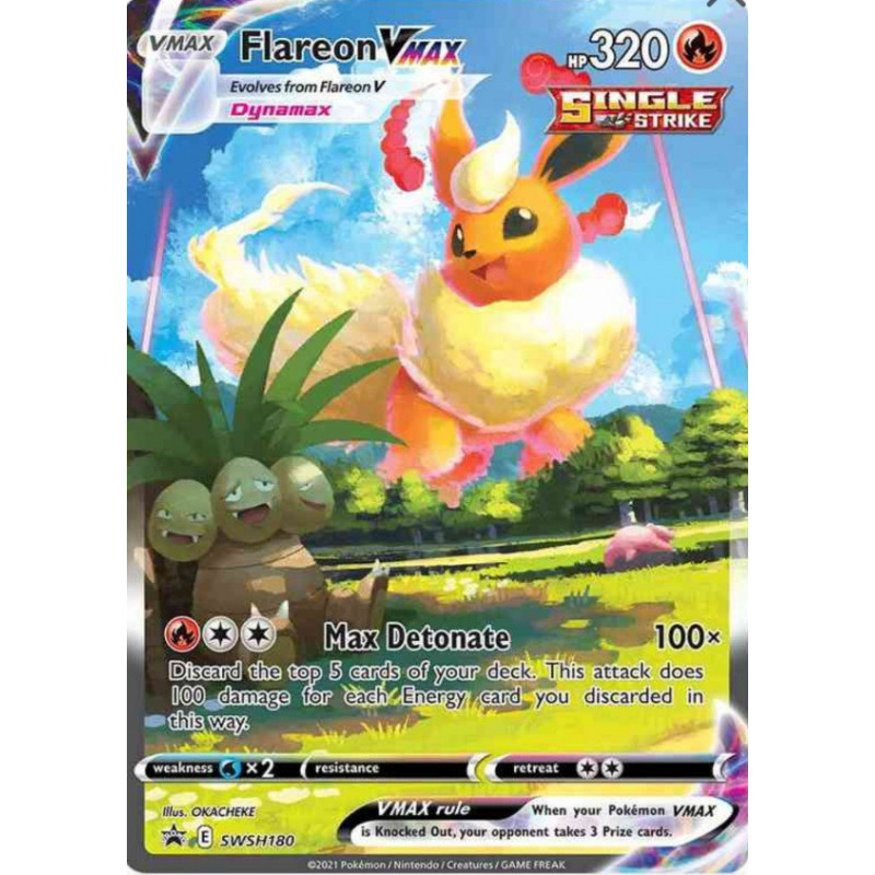 Flareon VMAX SWSH 180 EN