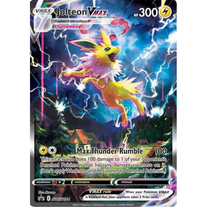 Jolteon VMAX SWSH 184 EN
