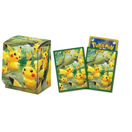 Deck Box + Sleeve Pikachu No Mori