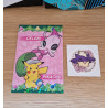 Carte d'illustration Celebi et Pikachu