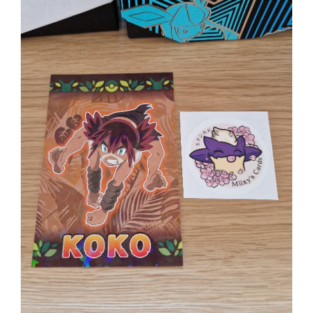 Carte d'illustration Koko