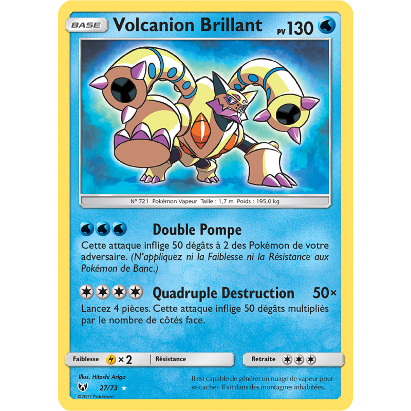 Volcanion Brillant 27/73