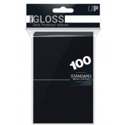100 Sleeve Ultra Pro Gloss noir