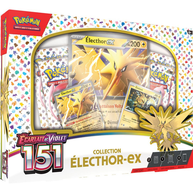 Coffret Electhor EX Pokémon 151 FR
