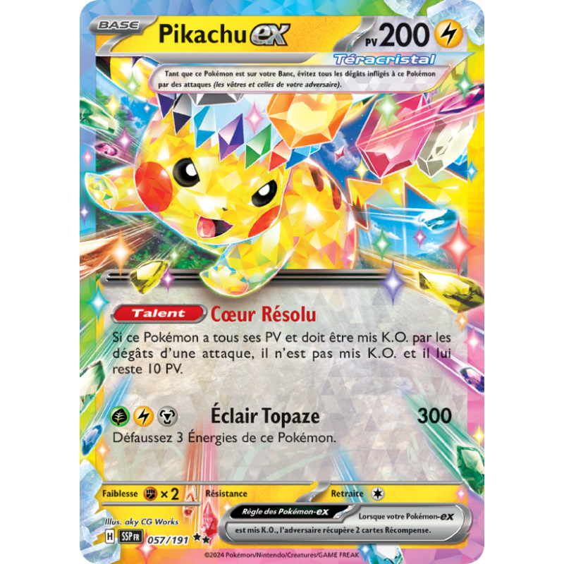 Pikachu EX 057/191