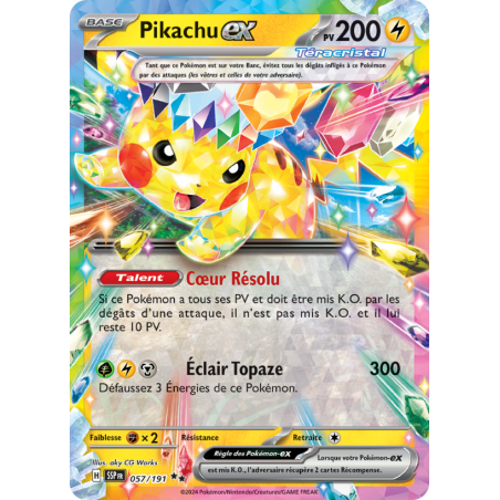 Pikachu EX 057/191