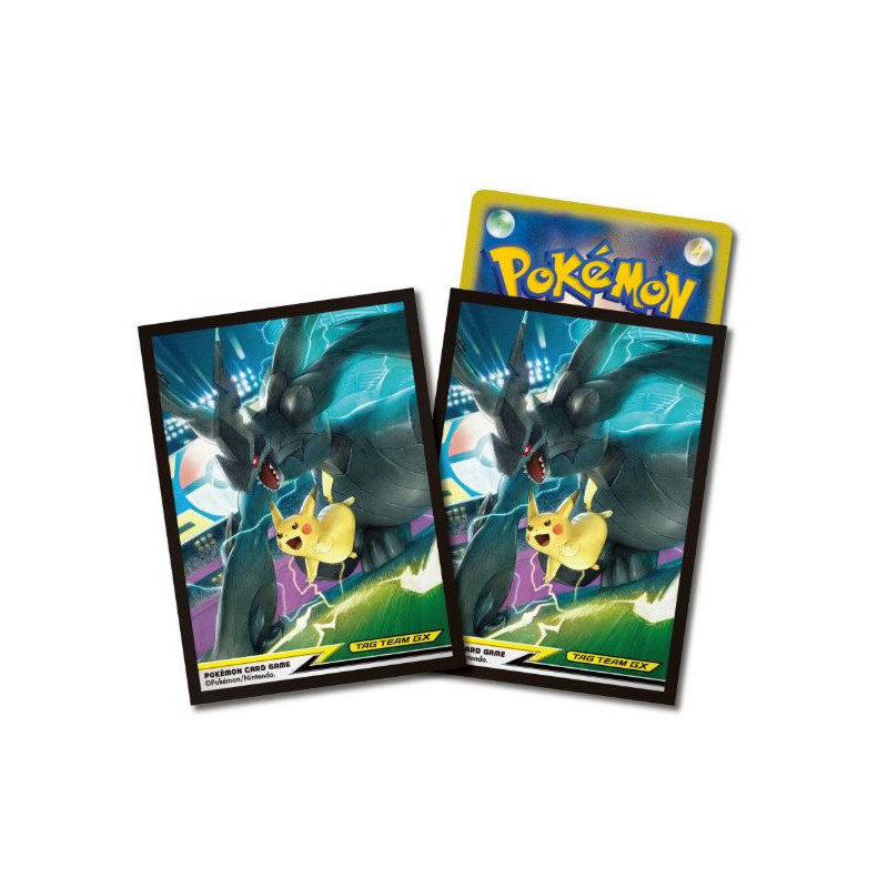 Sleeve Pikachu & Zekrom Tag Team