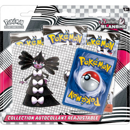 Tech Sticker Collection Flamme Blanche FR
