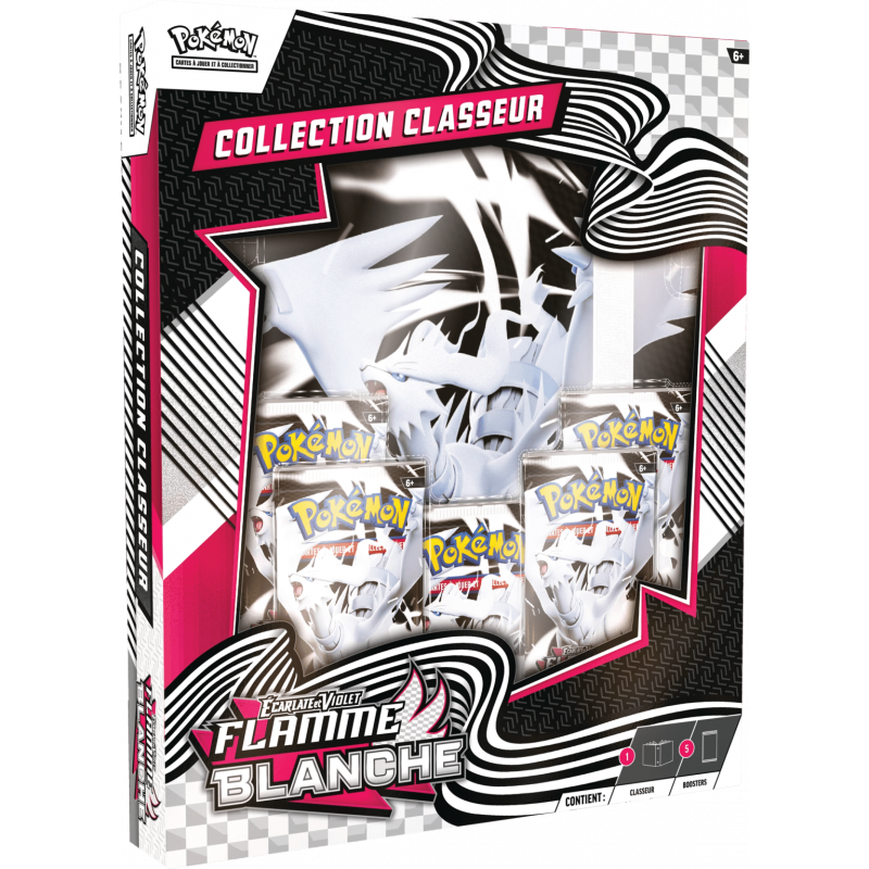 Coffret Collection Classeur Flamme Blanche FR