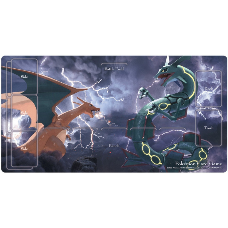 Tapis de jeu Dracaufeu & Rayquaza