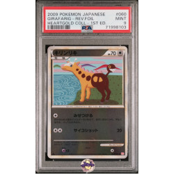 Girafarig Revers Foil 1ST ED. L1 060/070 JP PSA 9
