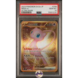 Mew ex sv2a 208/165 JP PSA 10