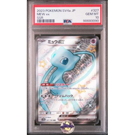 Mew ex sv4a 327/190 JP PSA 10