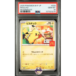 Pikachu 020/M-P JP PSA 10