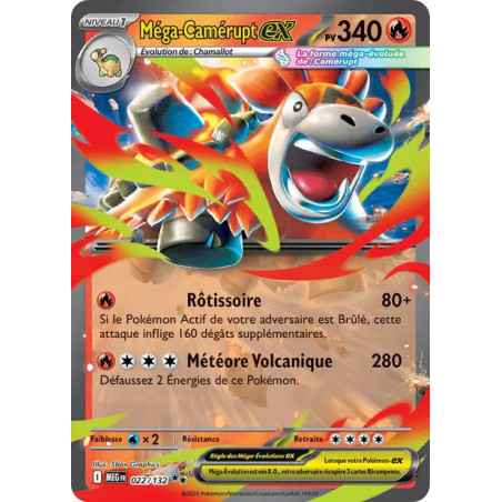 Méga-Camérupt ex MEG 022/132 FR