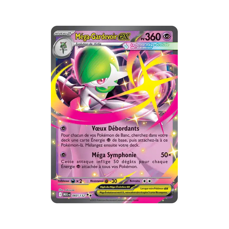 Méga-Gardevoir ex MEG 060/132 FR