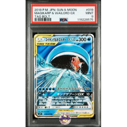 Magicarpe et Wailord GX sm9 019/095 JP PSA 9