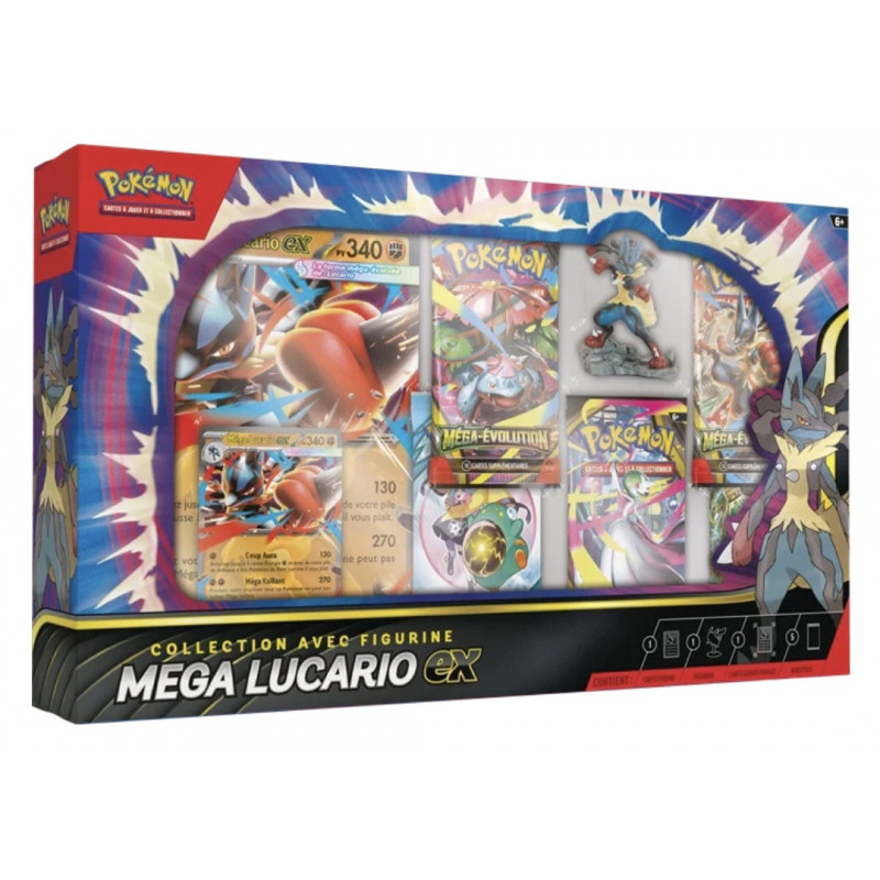 Coffret Ex Figure Collection Méga-Lucario FR