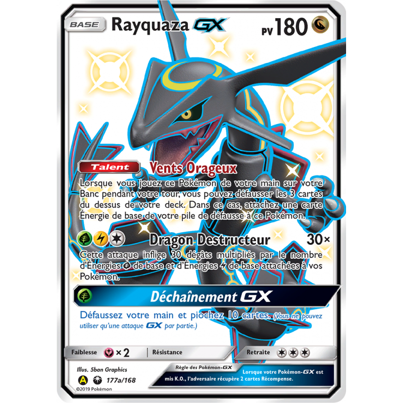 Rayquaza GX 177a/168 FR