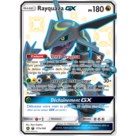 Rayquaza GX 177a/168 FR