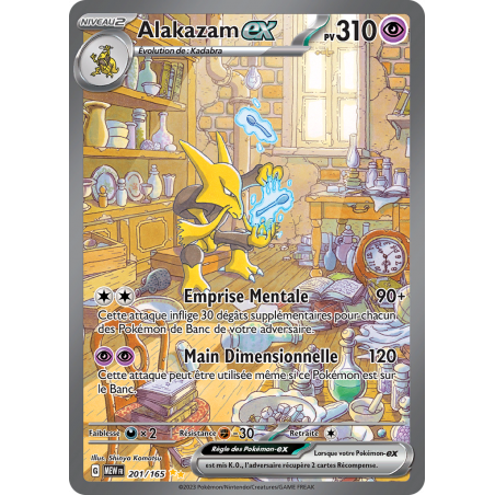 Alakazam Ex 201/165 FR