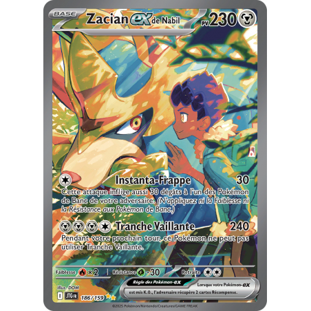 Zacian Ex de Nabil 186/159 FR