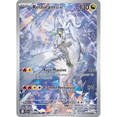 Reshiram de N 167/159 FR