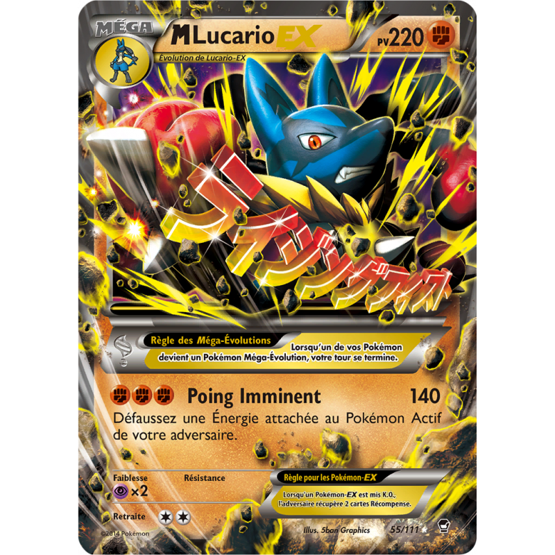 M Lucario EX 55/111 FR