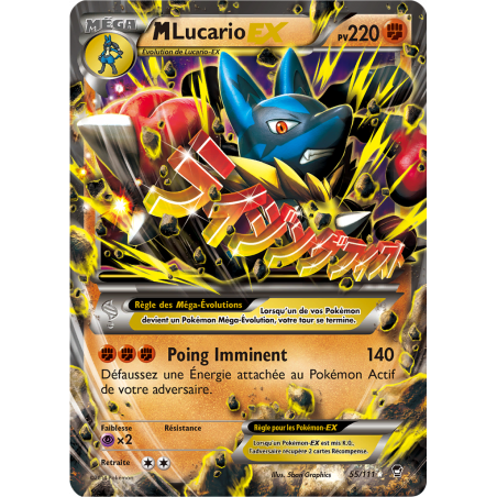 M Lucario EX 55/111 FR