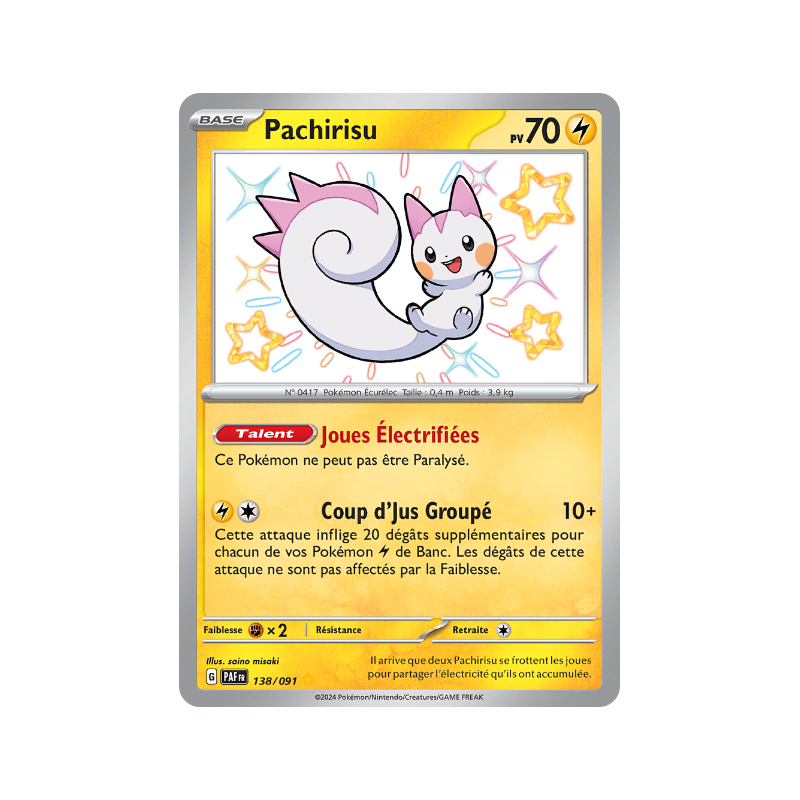 Pachirisu 138/091 FR