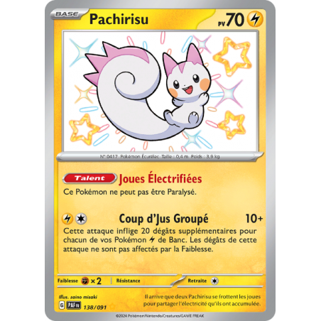 Pachirisu 138/091 FR