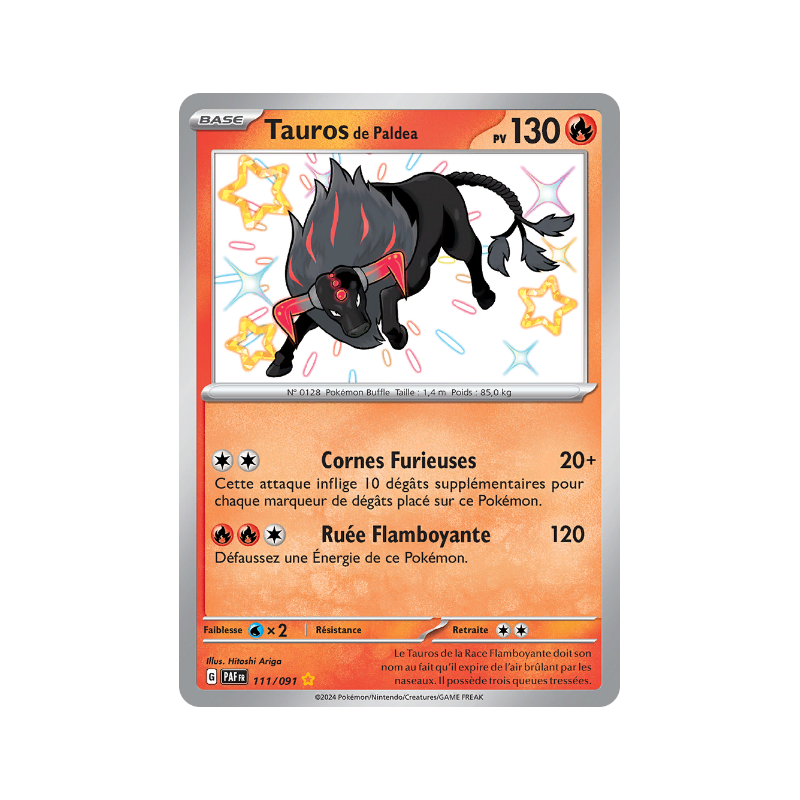 Tauros de Paldea 111/091 FR