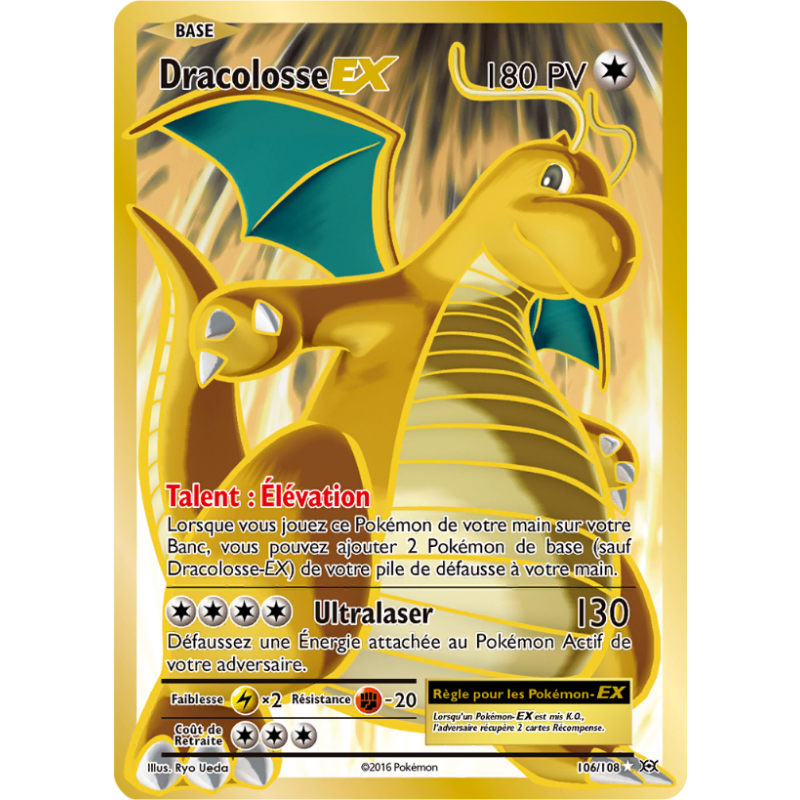 Dracolosse EX 106/108 FR