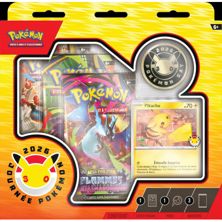 Coffret Collection Journée Pokémon 2026 FR