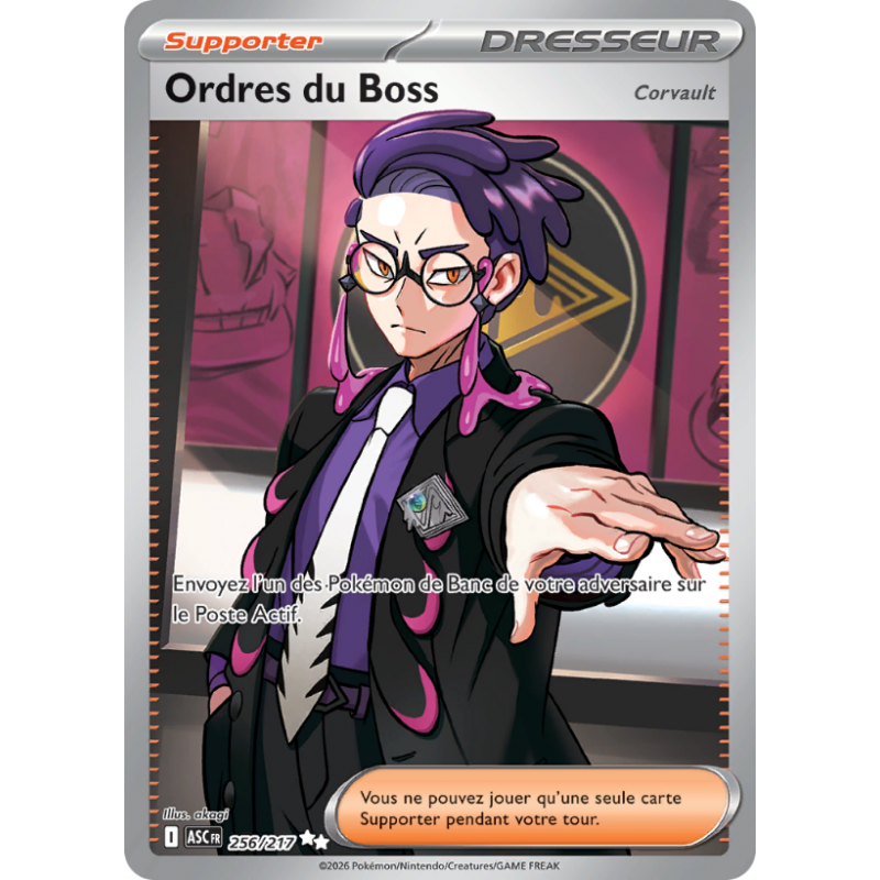 Ordre du Boss 256/217 FR