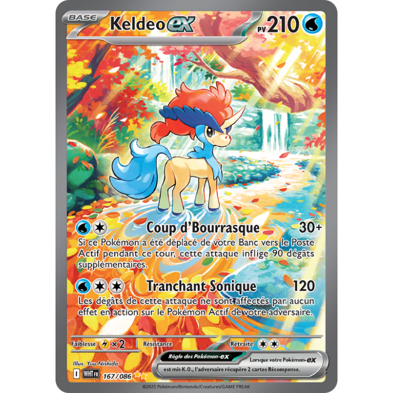 Keldeo ex 167/086 FR