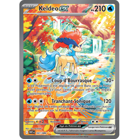 Keldeo ex 167/086 FR