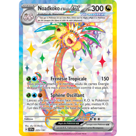 Noadkoko d'Alola ex 225/191 FR