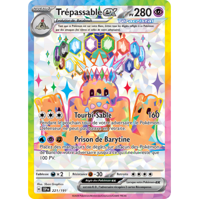 Trépassable ex 221/191 FR