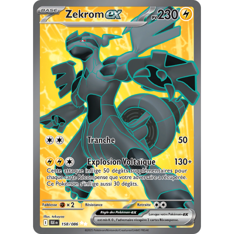 Zekrom ex 158/086 FR