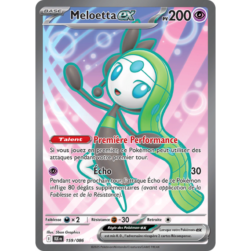 Meloetta ex 159/086 FR