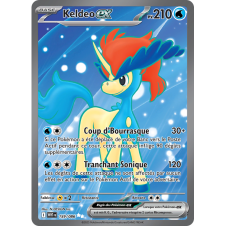 Keldeo ex 159/086 FR