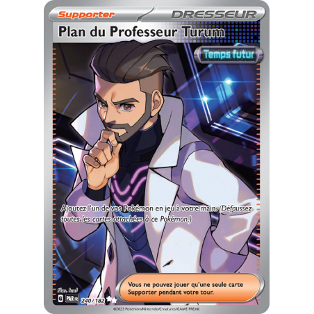 Plan du Professeur Turum 240/182 FR