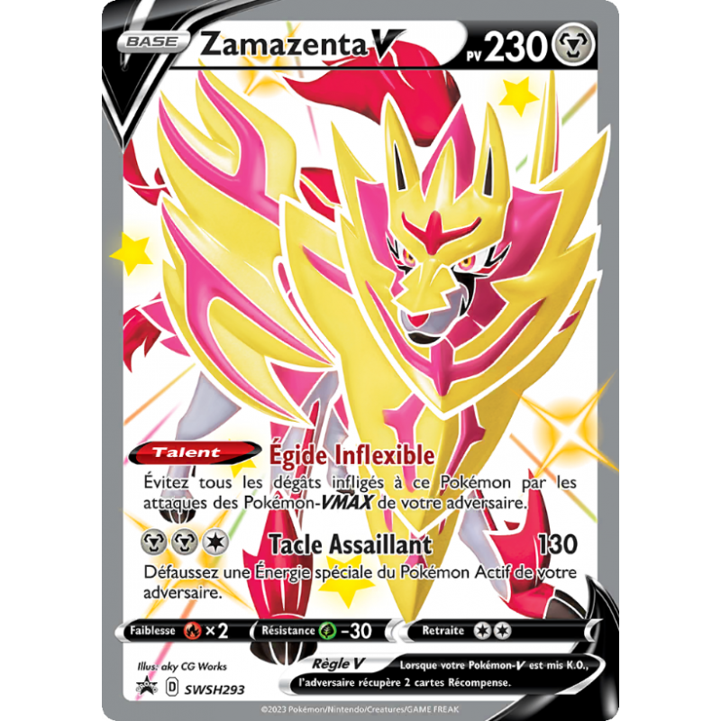 Zamazenta V SWSH 293 FR