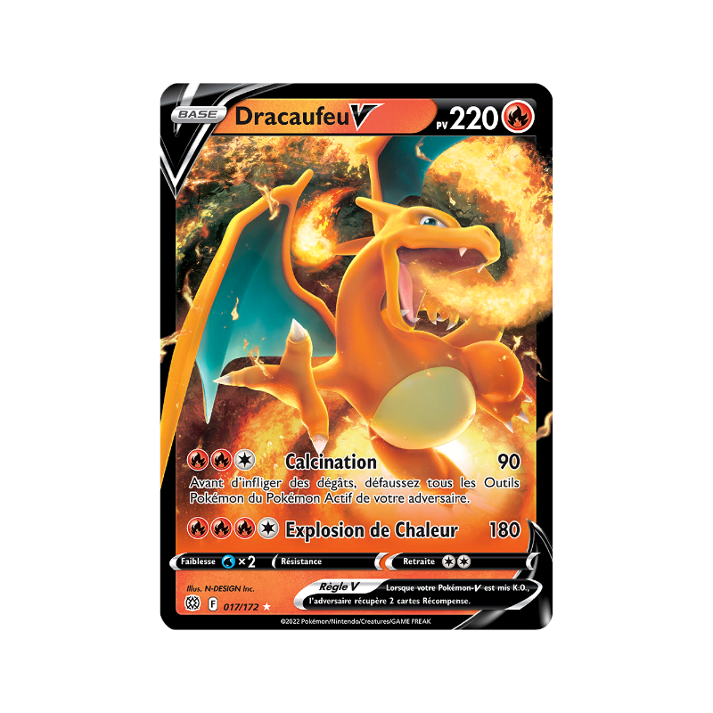 Dracaufeu V 017/172 FR
