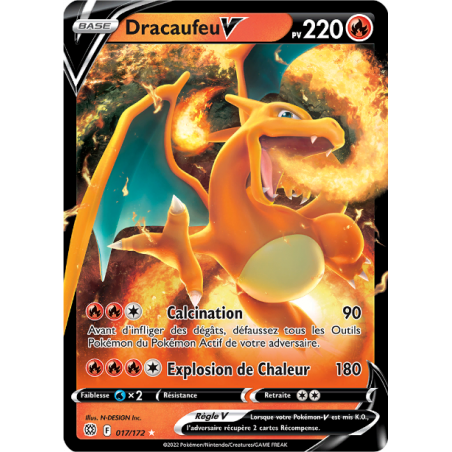 Dracaufeu V 017/172 FR