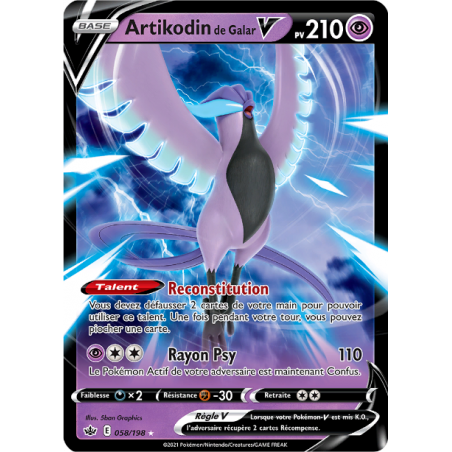 Artikodin de Galar V 058/198 FR