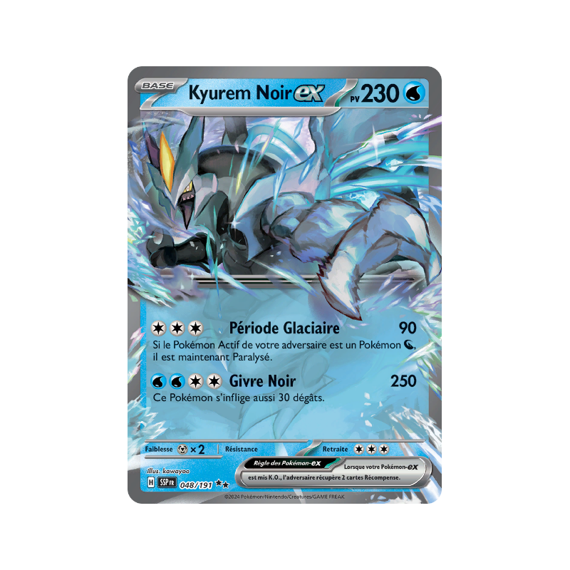 Kyurem Noir Ex 048/191 FR