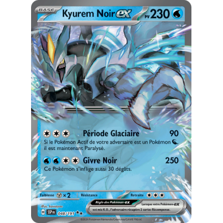 Kyurem Noir Ex 048/191 FR