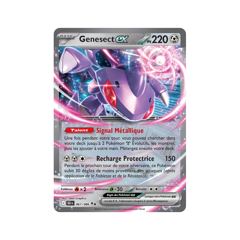 Genesect Ex 067/186 FR